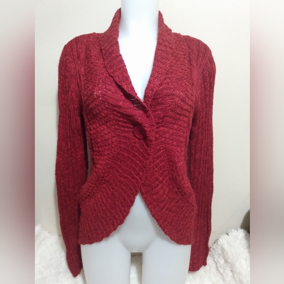 Rue21 Sweaters - Rue 21 Woman's large red cardigan